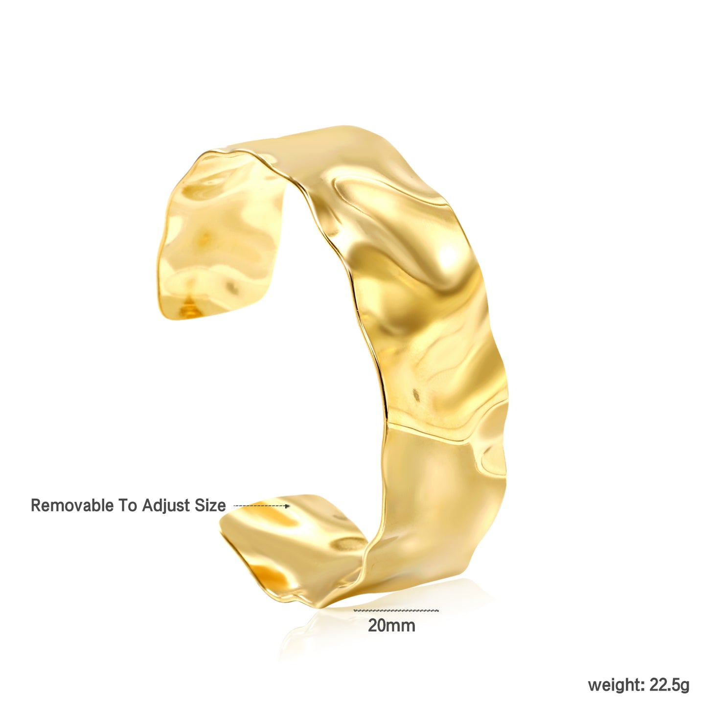 18kgold-artisan-uneven-pattern