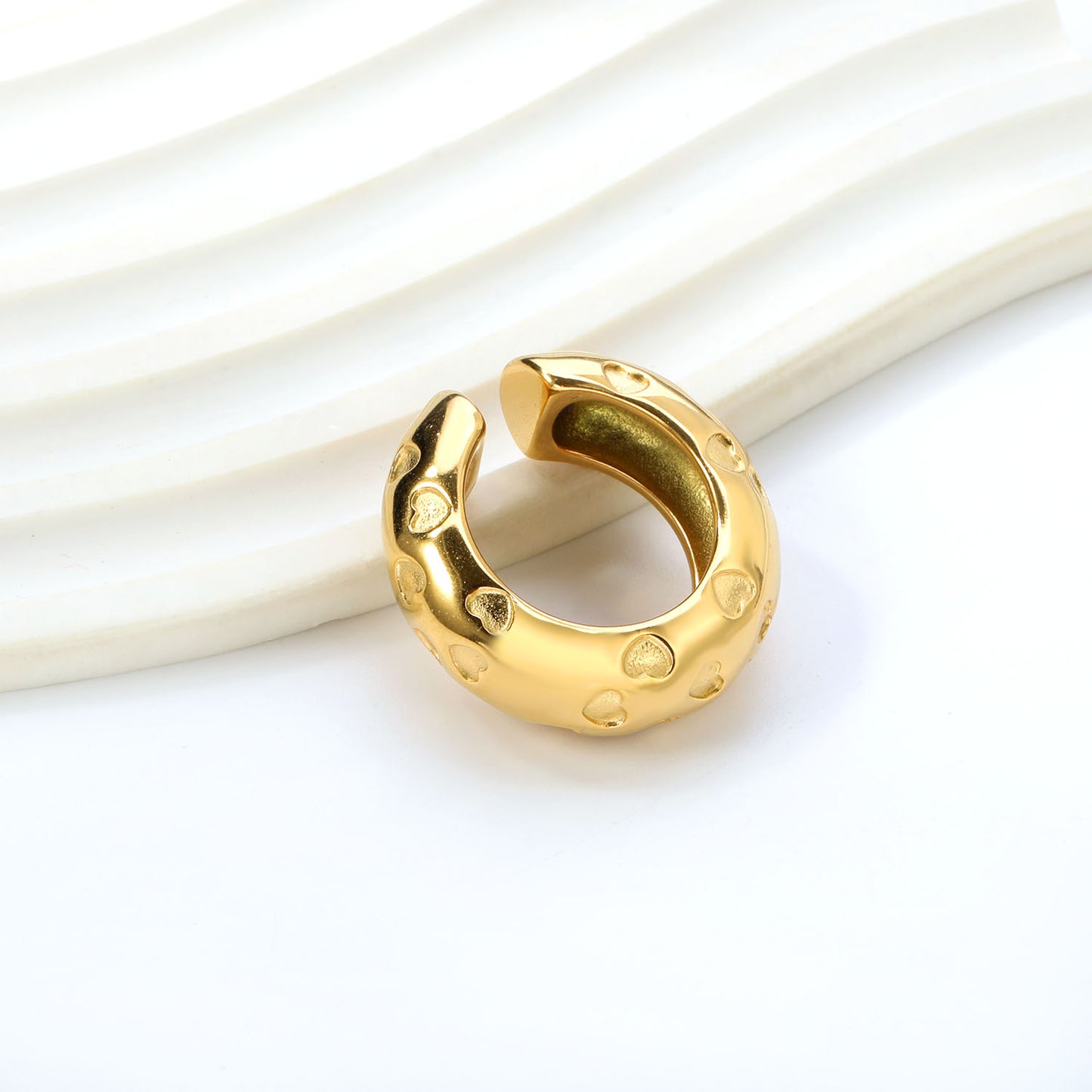 Wholesale Dotted Hoop Earrings Sleek Style