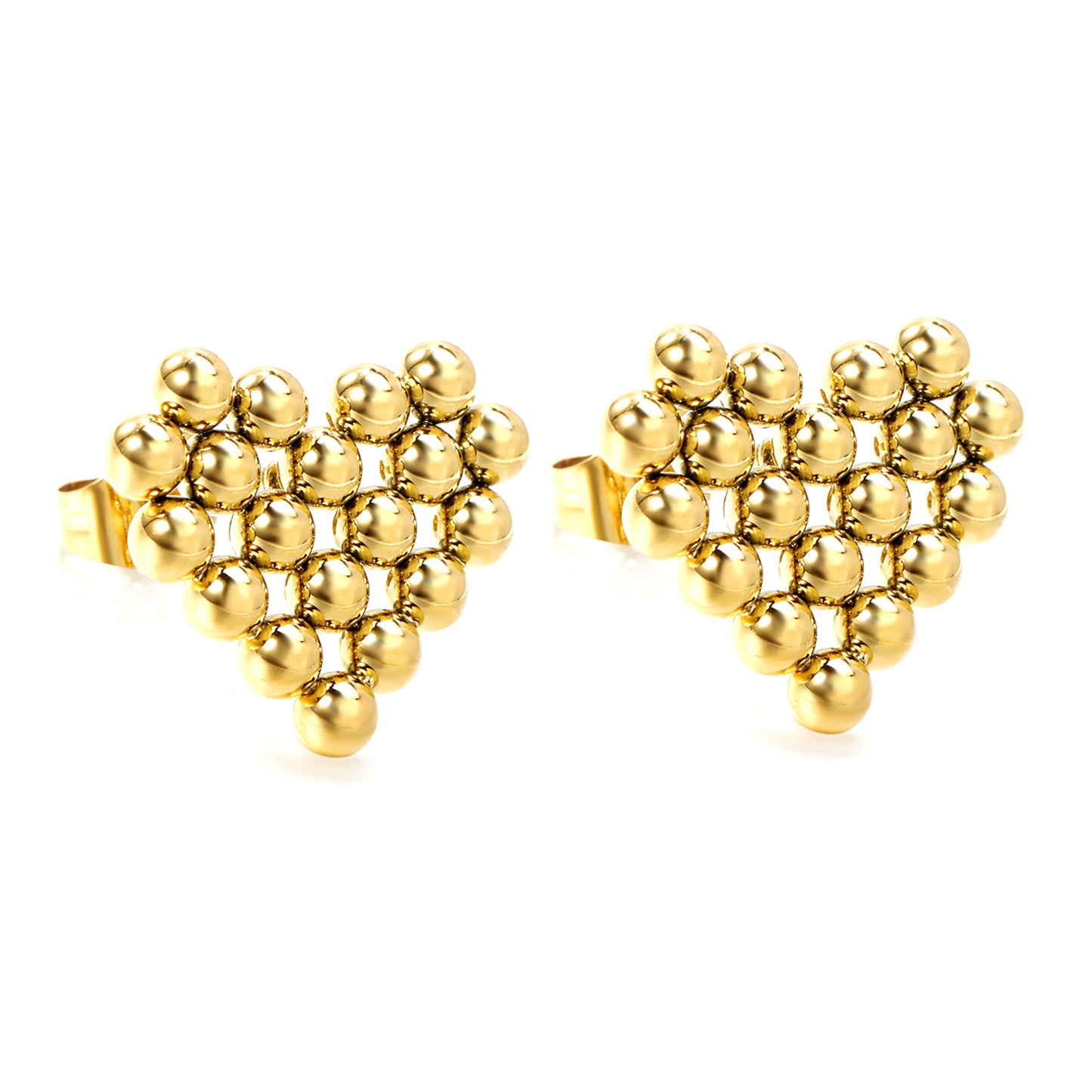 Wholesale Grape Triangle Earrings Unique Pattern