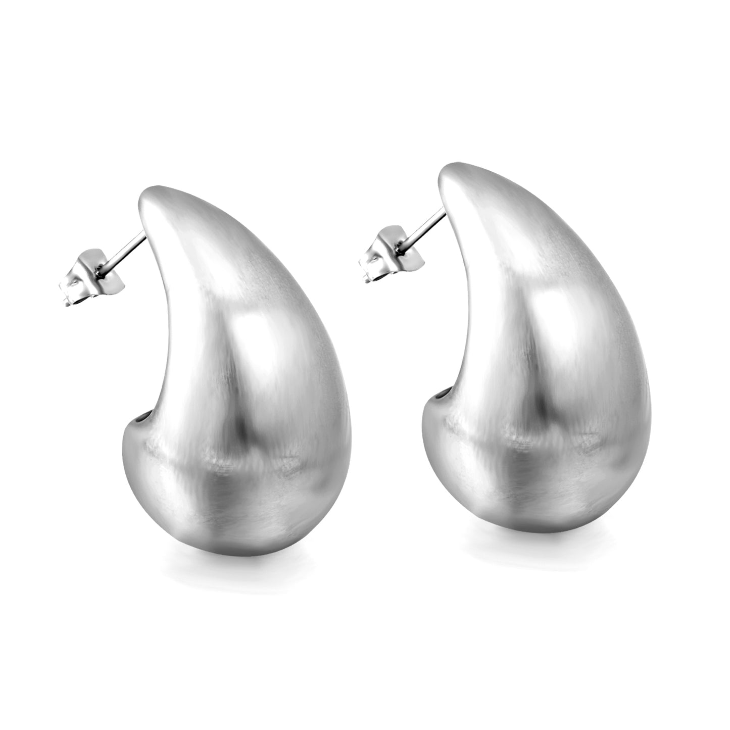 Bulk Teardrop Gold Earrings Streamlined Design