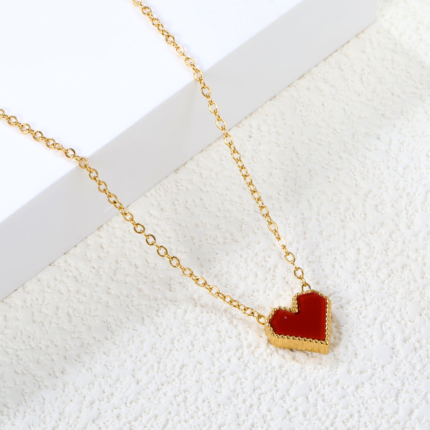 Bulk Gold toned Stainless Steel Thick Gold Chain Necklace Bold Style