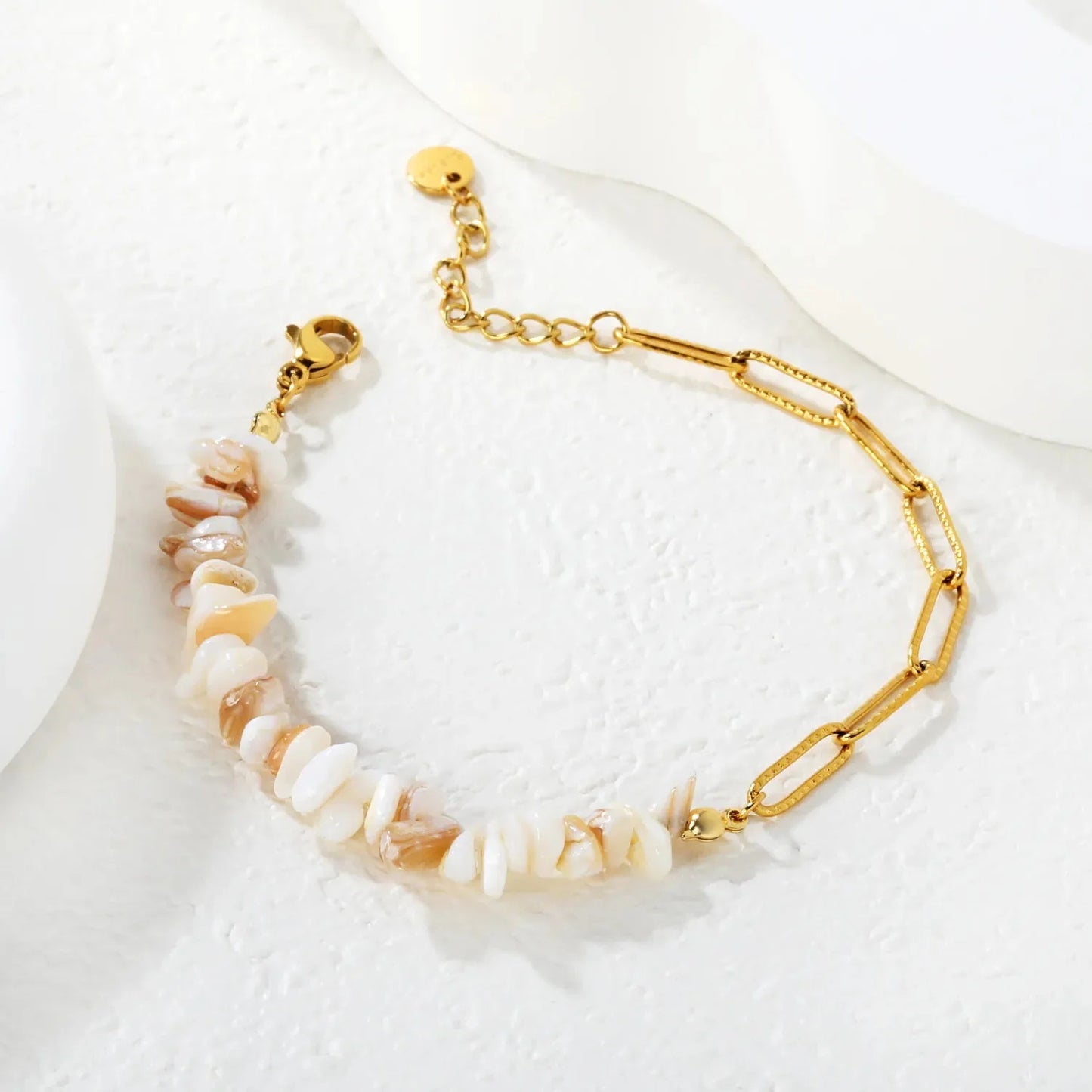304L Stainless Steel Spliced Stone Bracelet Manufacturer Supply