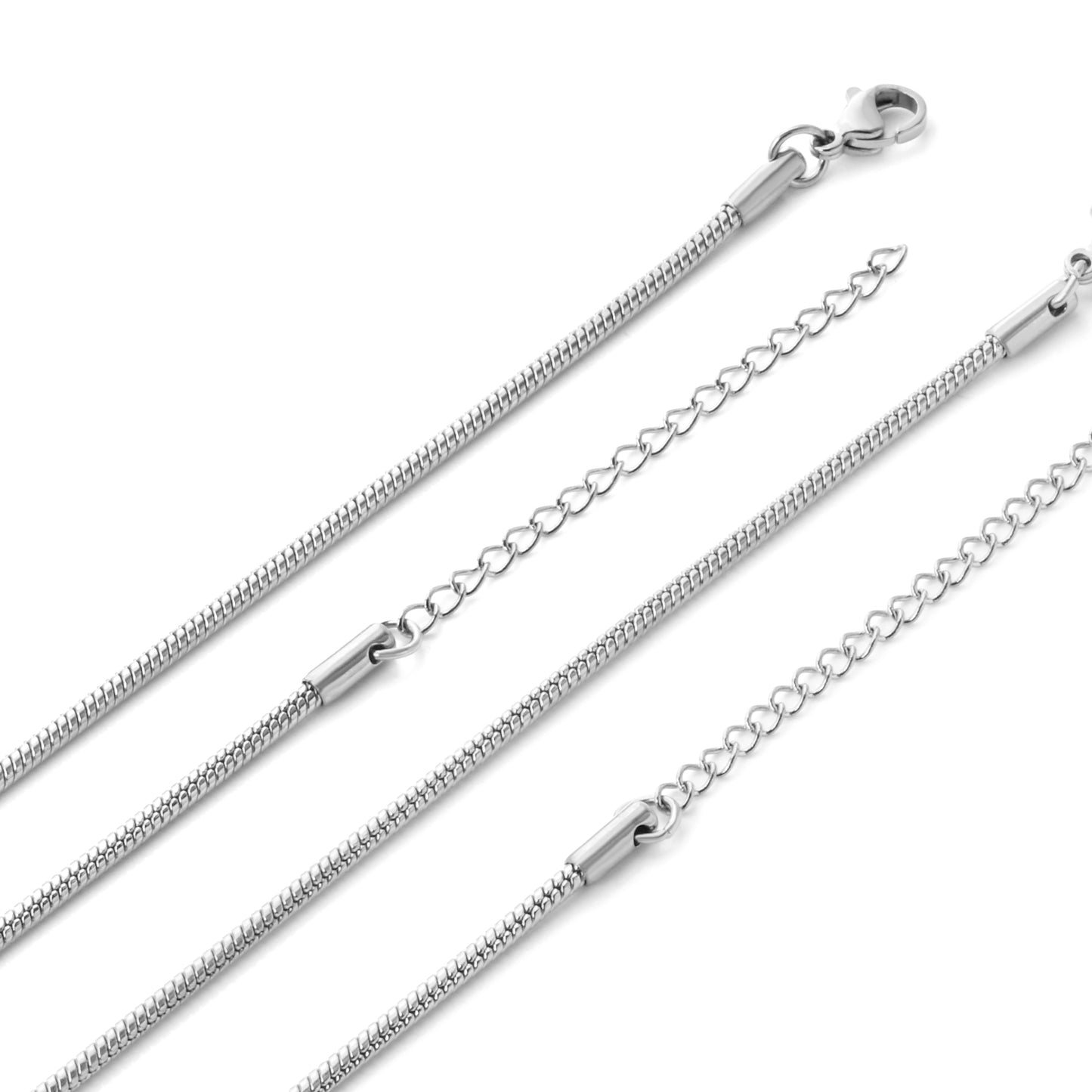 10pcs Wholesale Stainless Steel Chain Classic