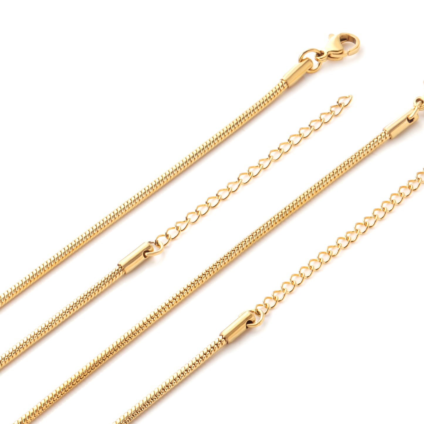10pcs Wholesale Stainless Steel Chain Classic