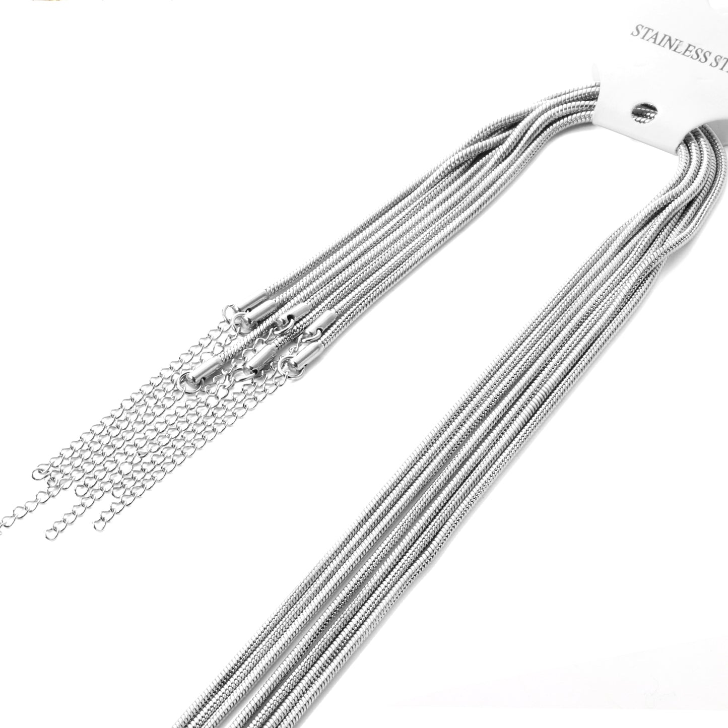 10pcs Wholesale Stainless Steel Chain Classic