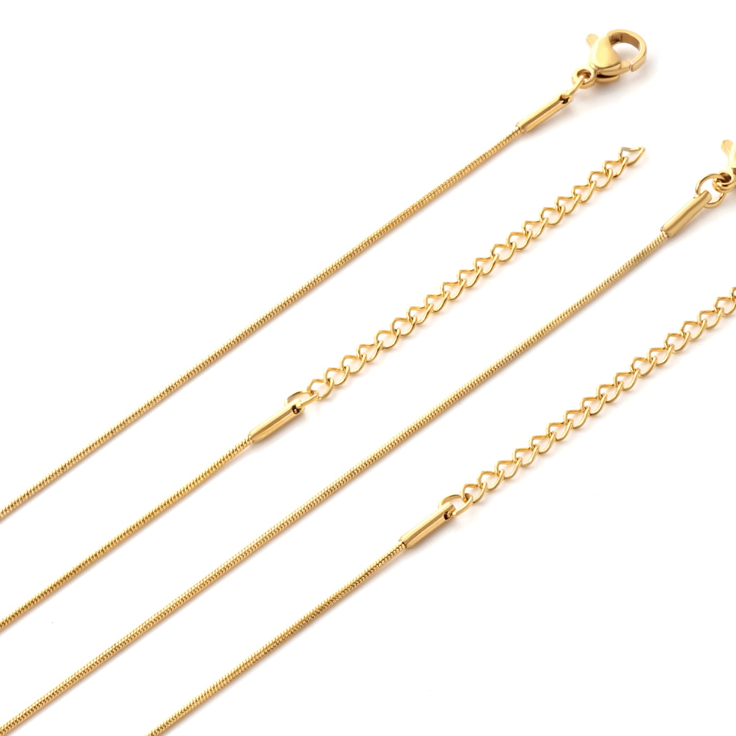 10pcs Wholesale Stainless Steel Chain Classic