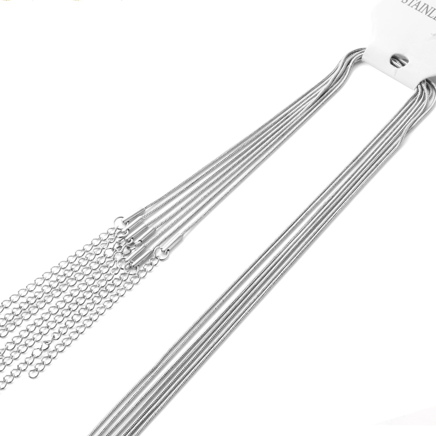 10pcs Wholesale Stainless Steel Chain Classic