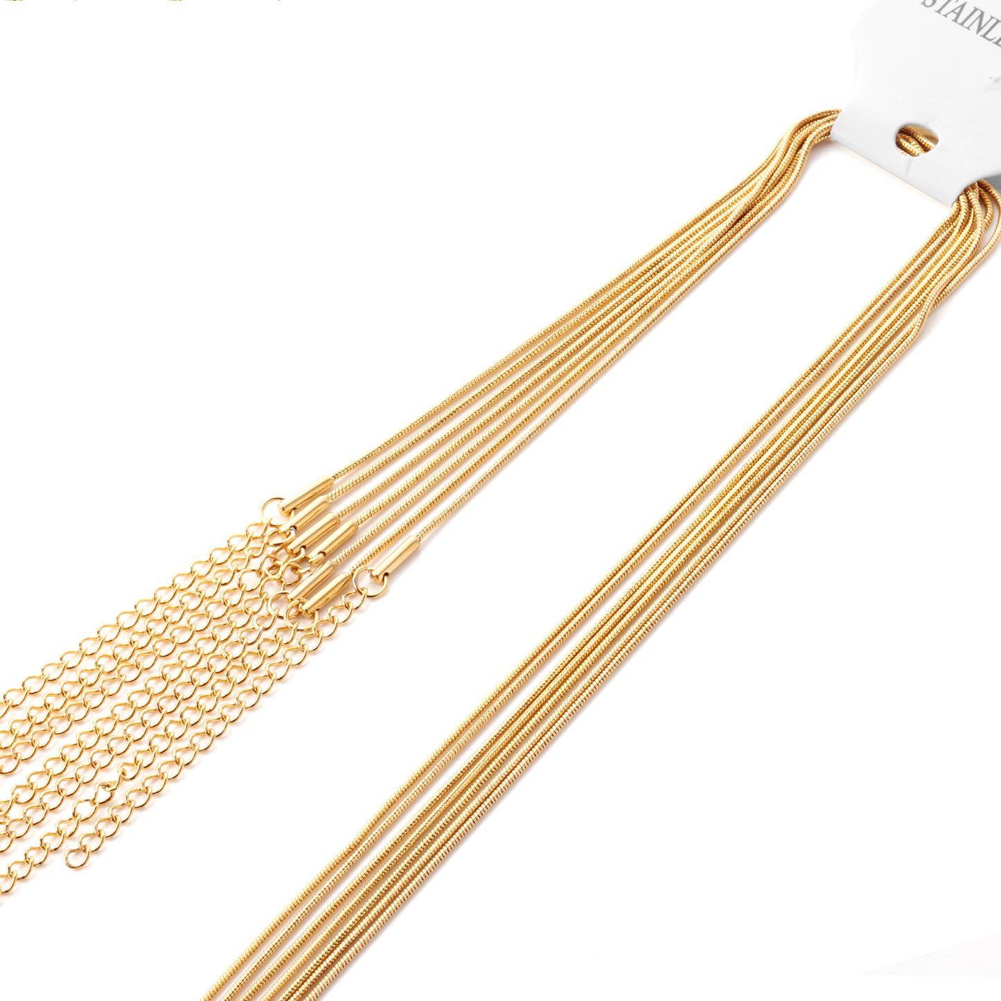10pcs Wholesale Stainless Steel Chain Classic