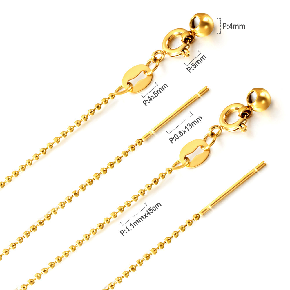 Wholesale Stainless Steel Link Chain Minimalist Style