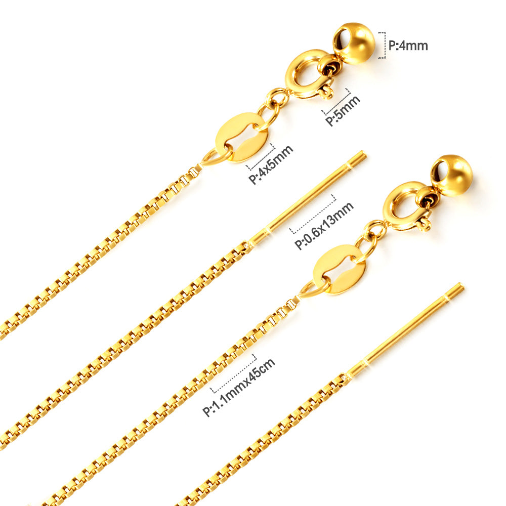 Wholesale Stainless Steel Chain Elegant Design
