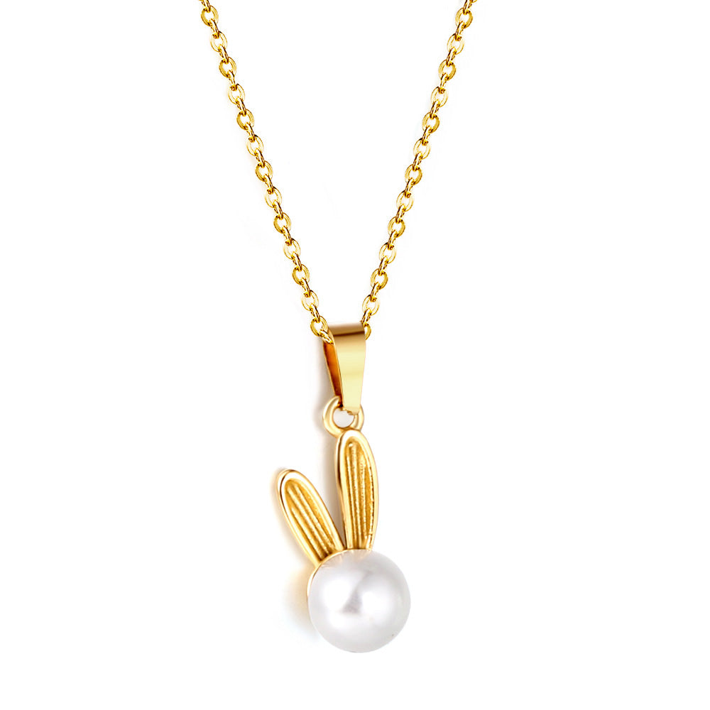Bulk Gold Tone Multi - charm Layered Necklace Versatile Fashion
