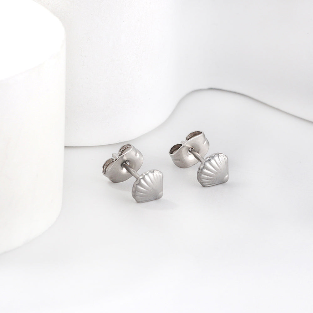 Wholesale 18K Gold Shell Earrings Ocean