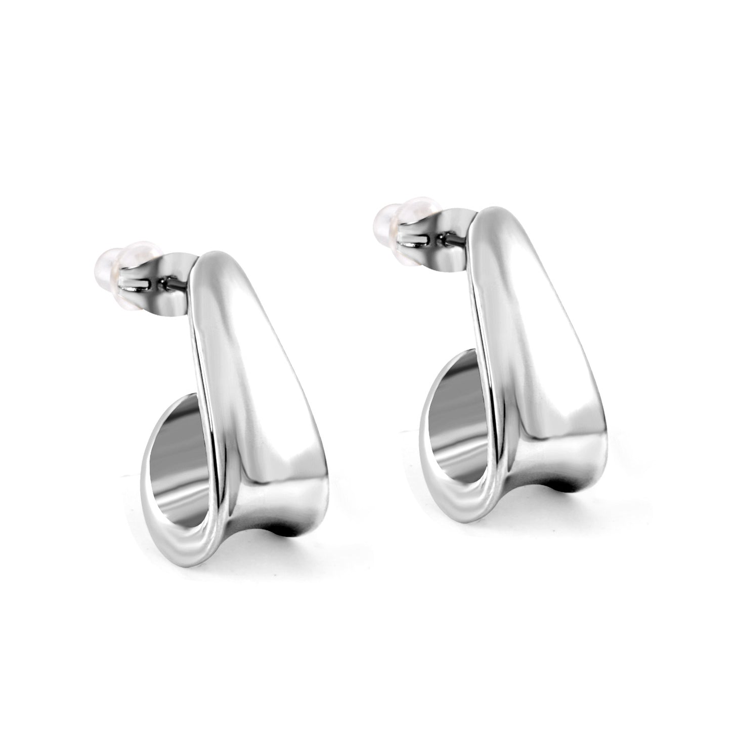 Bulk 18K Gold Irregular Stud Earrings Hypoallergenic