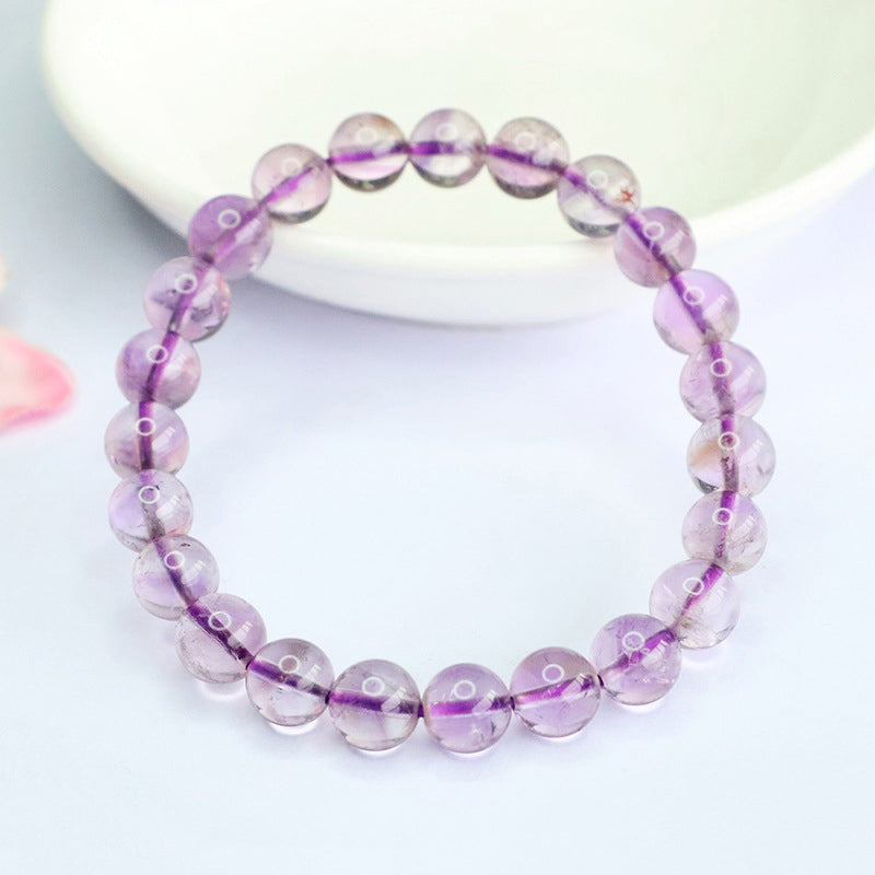 High-Luster Lavender Amethyst Bracelet | Premium Clear Gemstone Wholesale