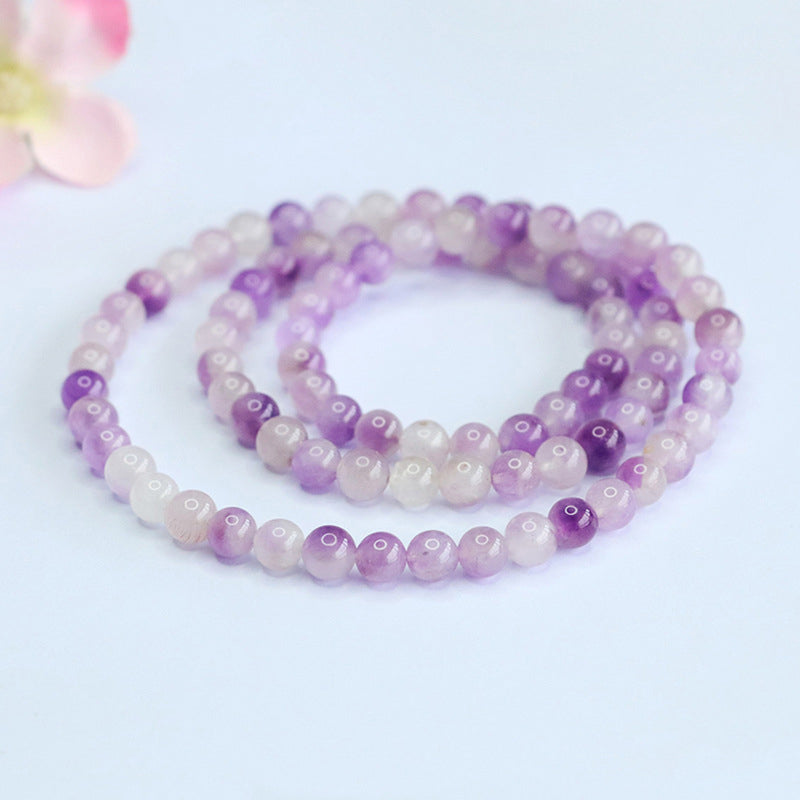 Wholesale Lavender Amethyst Wrap Bracelets | Bulk Purple Crystal Inventory