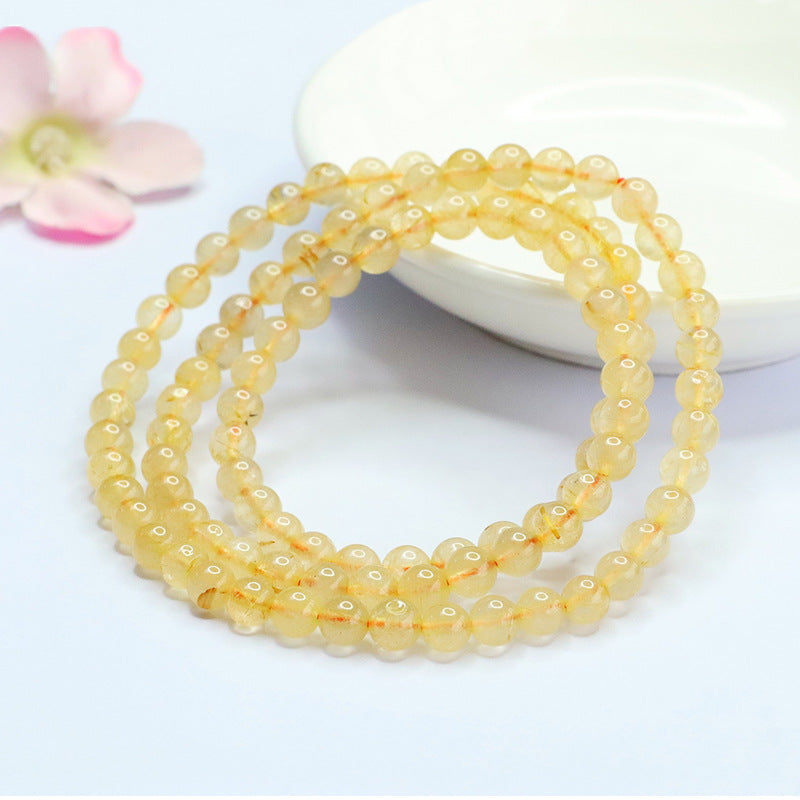 Bulk Multi-Wrap Golden Rutilated Quartz | High-Inventory Gemstone Supplier