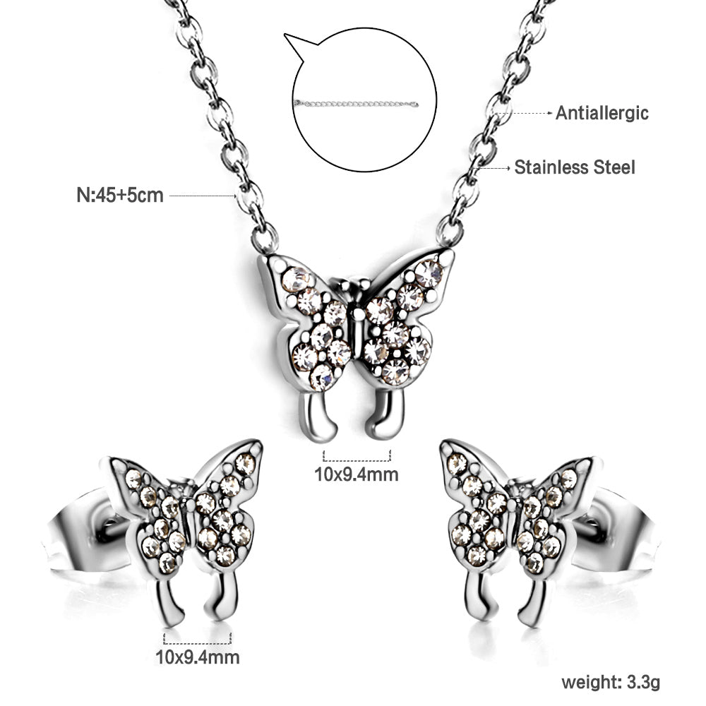 butterfly wing span chart-steel