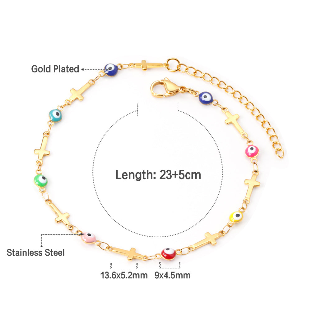 cross charm measurement chart