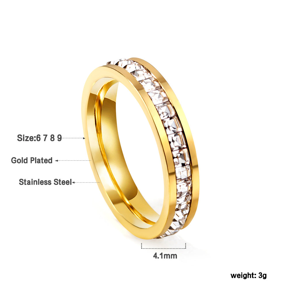 cz stone ring size guide inner diameter stone spacing measurement