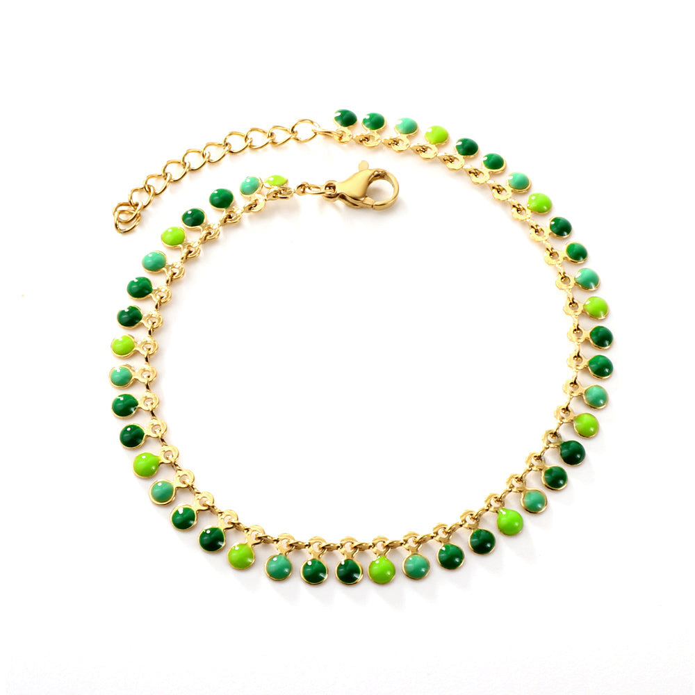 dual-tone-beaded-bracelet-set-green