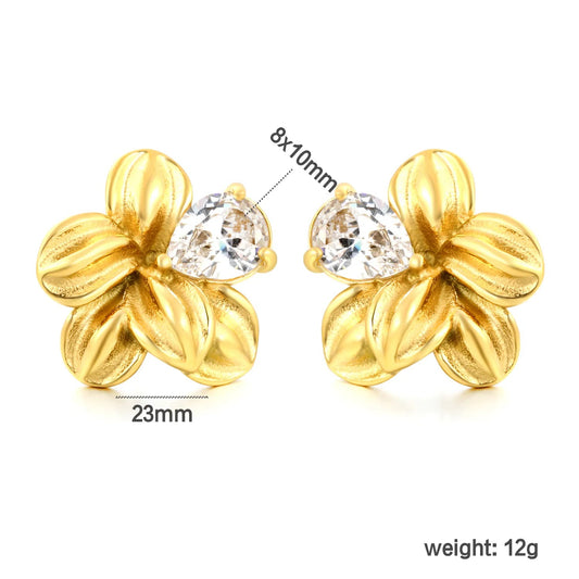 High-quality heavy weight tarnish-free vintage look earrings 0 MOQ