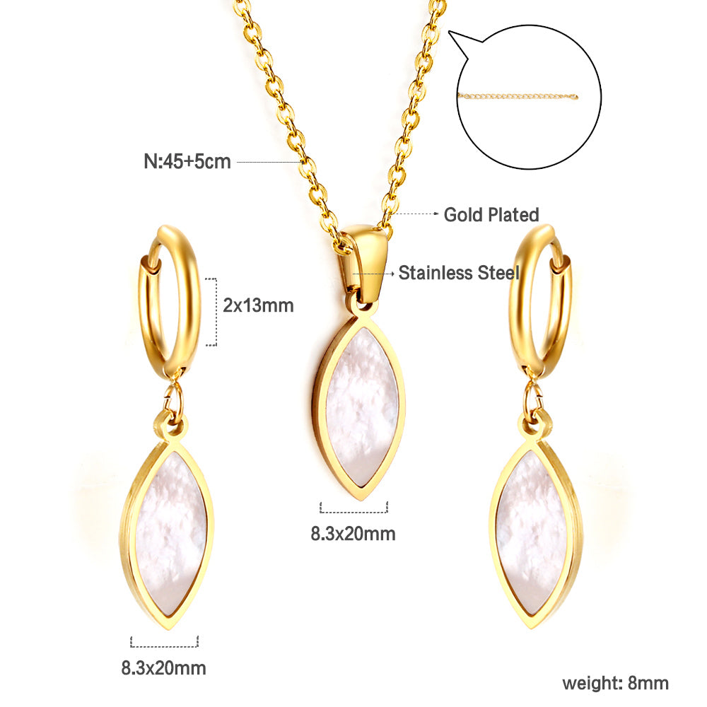 pearl pendant size chart