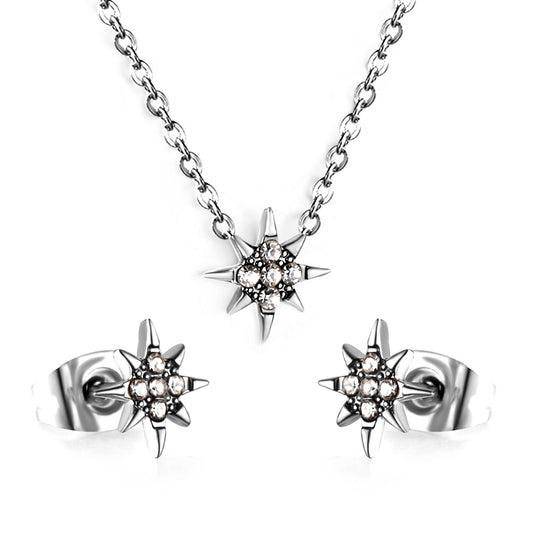 spiked_star_cz_jewelry_set-steel