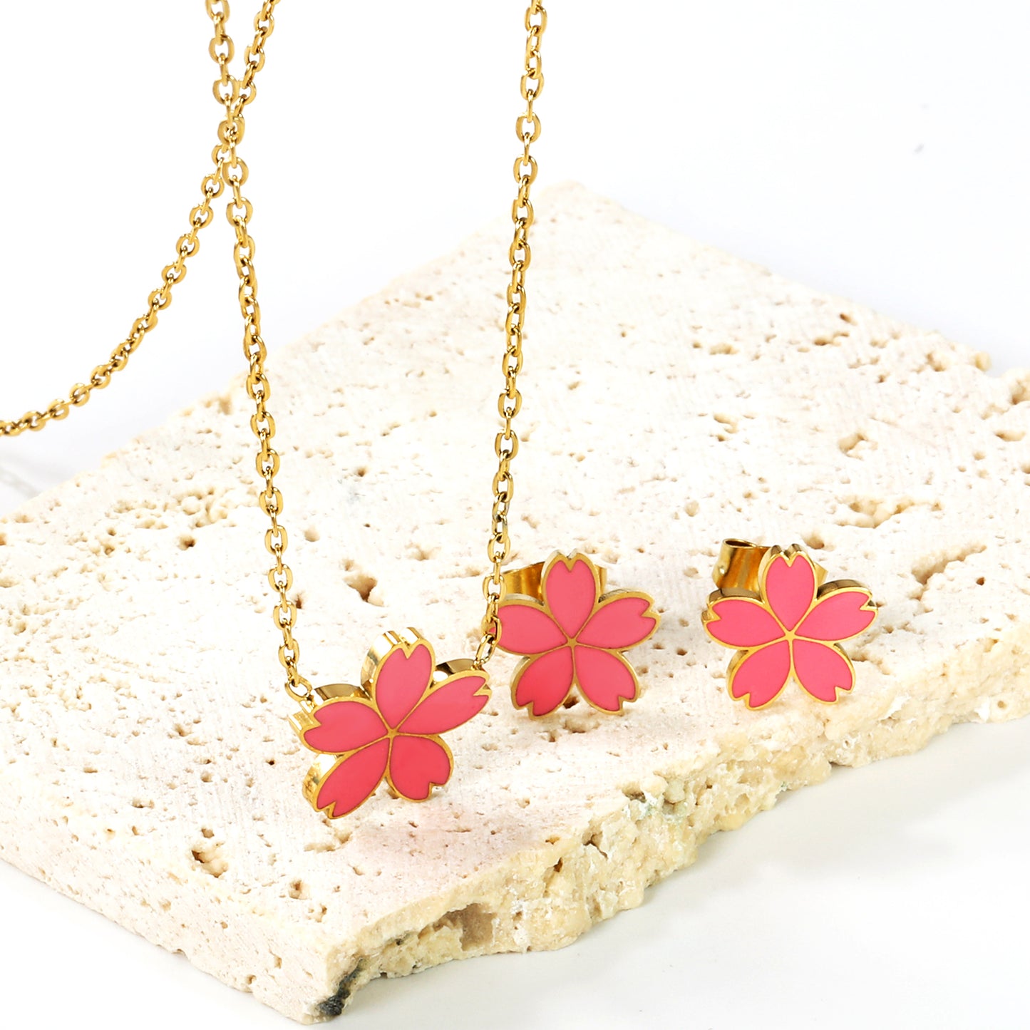 spring floral jewelry