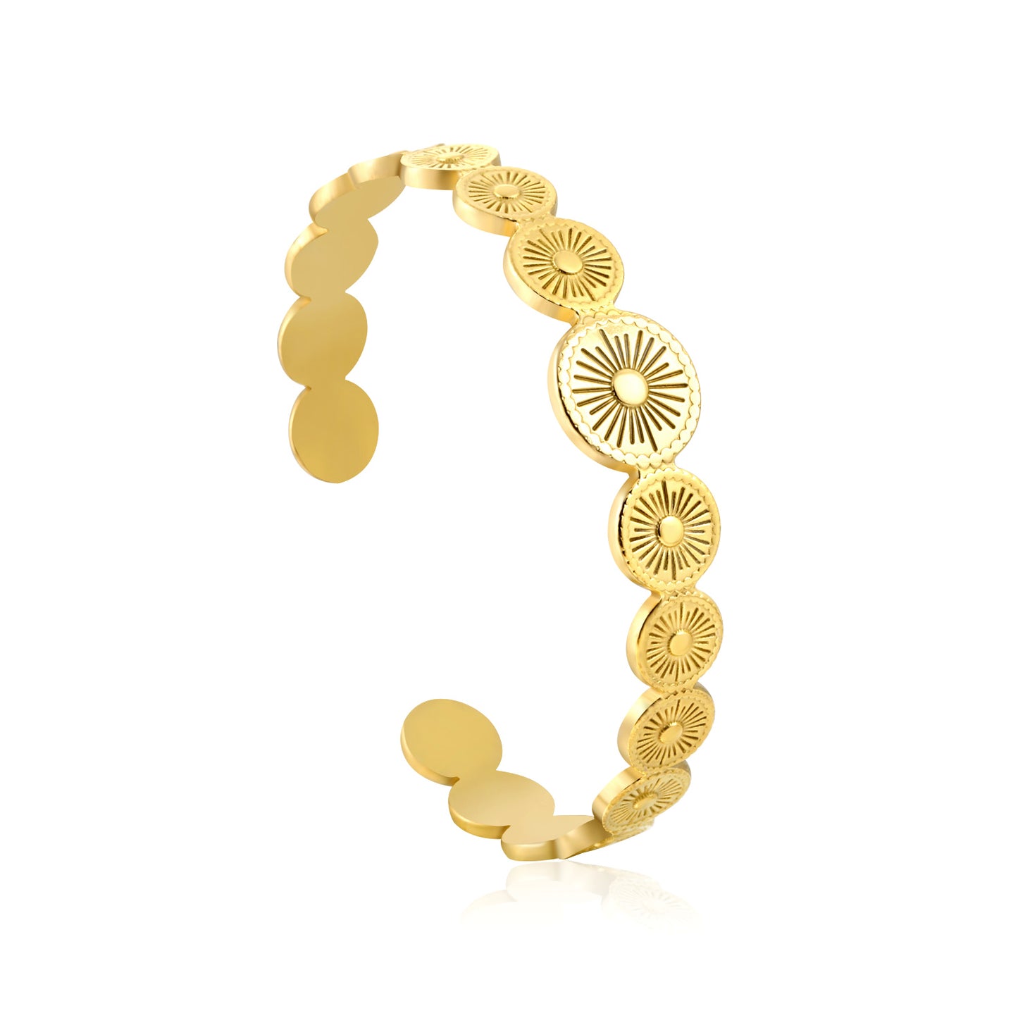sunray-engraved-industrial-gold-bangle