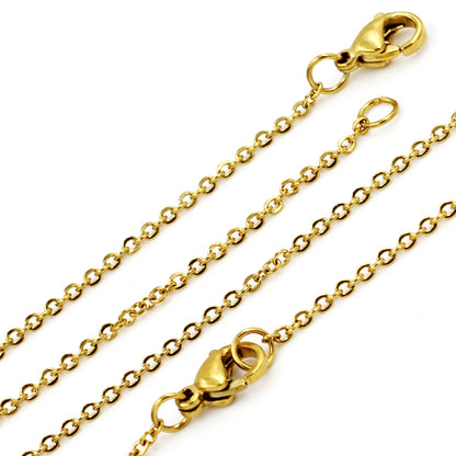 10pcs Gold - Tone Chain Collection Versatile Jewelry Basics