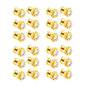 12 pairs of single-stone cubic zirconia flat-back stainless steel stud earrings