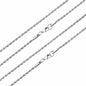 10pcs Silver - Tone Braided Chain Collection with Distinct Clasps