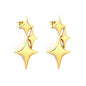 Minimalist North Star Stud Earrings Stainless Steel Waterproof Non-Tarnish