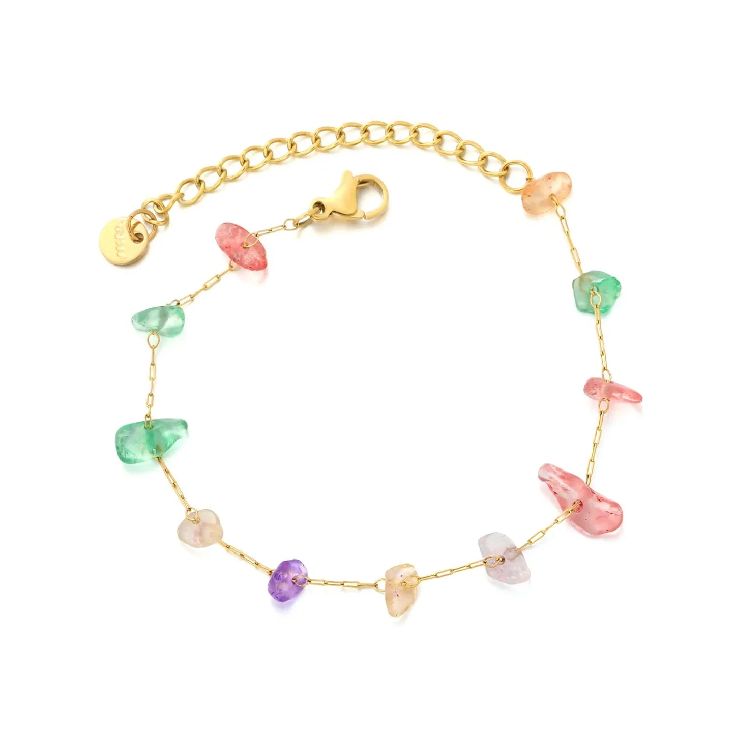 Bohemian 304L Stainless Steel Crystal Bracelet | Summer Gift