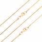 10pcs Gold - Tone Textured Chain with Heart - shaped Clasp Jewelry Essentials