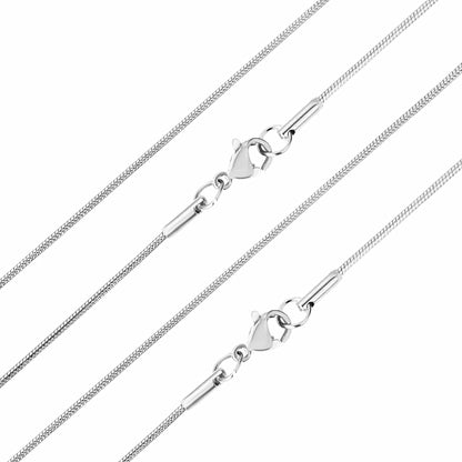 10pcs Gold - Tone Textured Chain with Heart - shaped Clasp Jewelry Essentials