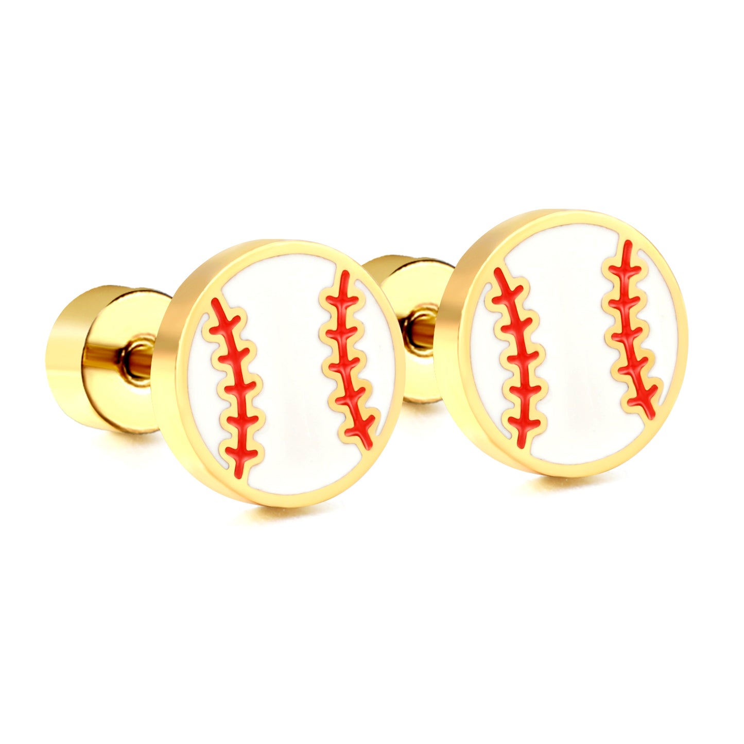 Wholesale 18K Gold Bow Stud Earrings Festive Design