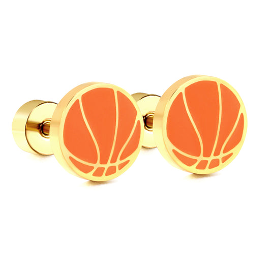 Wholesale 18K Gold Star Stud Earrings Elegant Design