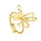 Wholesale Stainless Steel Marine Octopus Open Ring