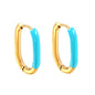 Wholesale Multicolor - Decorated Gold Hoop Earrings for Fashion Retailers