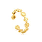 Wholesale Gear-Patterned Industrial-Style 18K Gold Stainless Steel Ring