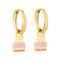 Wholesale Cake Charm Earrings Sugary Delight