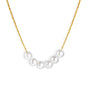 Bulk Gold Tone Multilayer Chain Metal Buckle Necklace Sturdy Style