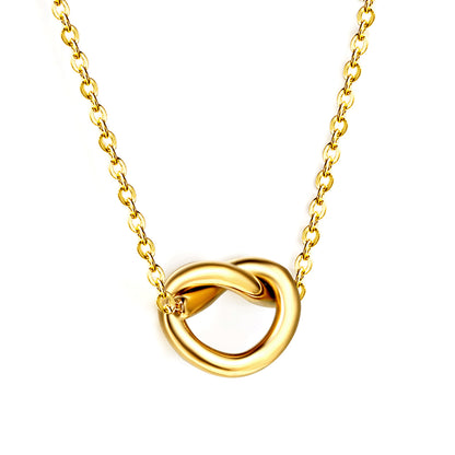 Wholesale Interlocking Clasp Necklace Fashion Personalized Style