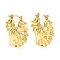 Wholesale Square Gold Earrings with Diamond Embellishments for Jewelry Retailers