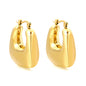 Wholesale Elegant Crescent - Shaped Gold Earrings for Fashion Wholesalers