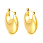 Wholesale Hollow - Patterned Gold U - shaped Earrings for Accessory Vendors