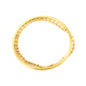 Wholesale Waterproof PVD 3mm Gold Bead Chain Bangle Bracelet