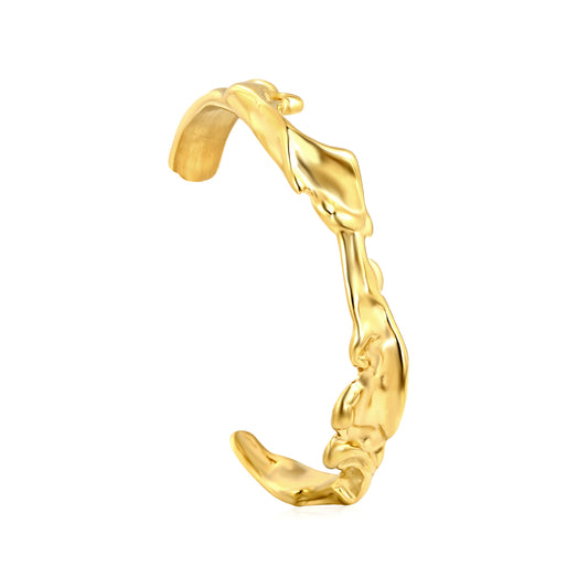 Wholesale Stainless Steel Sophisticated Thick Bangle Bracelet