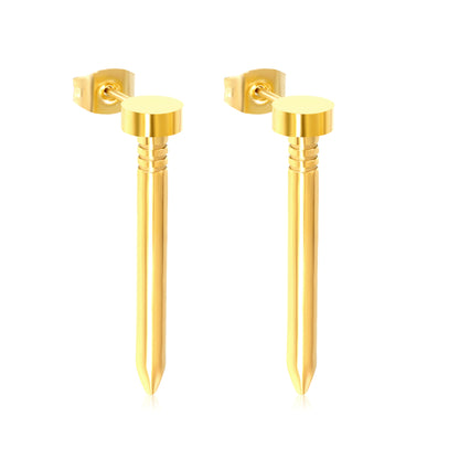 Bulk Spiral Stud Earrings Smooth Design